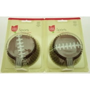 Cake Mate ~ 100 Sports Cupcake Liners ~ Football