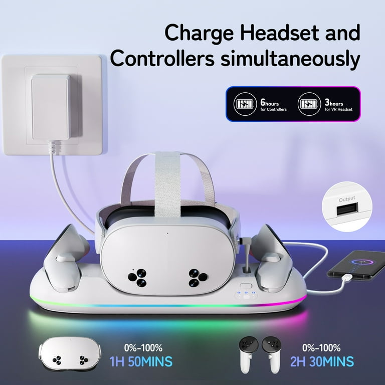 Charging Dock Can You Charge Oculus Quest While Playing Prociv VR