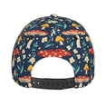 thumbnail image 3 of Lsque Colorful Mushrooms Baseball Cap Trucker Low Profile Hat Golf Dad Hat Adjustable Original Classic Unconstructed Plain Cap Men Women, 3 of 9