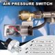 thumbnail image 4 of Uxcell 2 piezas Interruptor de Presión de Aire 6-8BAR Tipo de Montaje en Tanque Rosca G1/8 Interruptor de Presión de Reemplazo para Compresor de Aire de 12V-48V DC para Tanque de Claxon de Compresor, 4 of 7