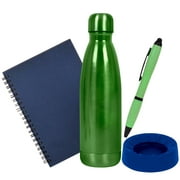 Zendy Home Office Gift Set - Let Loose Kit, Coaster, Notebook, Stylus Pen And Vacuum Sealed Water Bottle