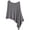 grey, variant on Women Loose Irregular Cape Shawl Thin Ice Silk Sun Protection Shawls Summer Beach Shrug Shawl Bolero Off Shoulder Mesh Sweater Cover Up