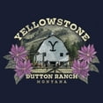 thumbnail image 2 of Junior's Yellowstone Dutton Ranch Montana Photo  Cowl Neck Sweatshirt, 2 of 4