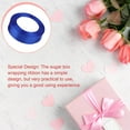 thumbnail image 4 of ZheElen Gift Wrap Ribbon Wedding Clothes Making Supply Multi-color DIY Craft Accessories Festival Fabric Polyester Ribbons Box Ornaments Royal-blue 40, 4 of 9