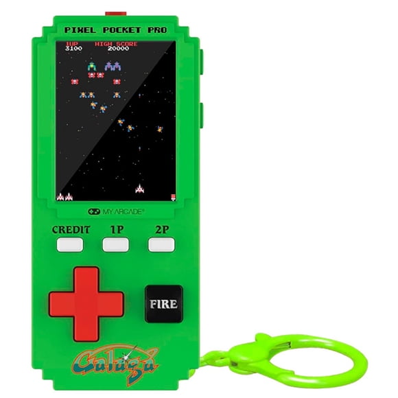 DREAMGEAR CONSOLA PORTÁTIL GALAGA PIXEL POCKET PRO CON 2 JUEGOS