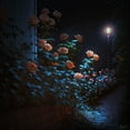 thumbnail image 4 of Maki 26x26 Black Ornate Wood Framed With Double Matting Wall Art Titled - Luminescent Love  Ii, 4 of 6