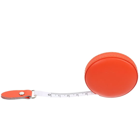 SOPOTUTU Small Orange Measuring Tape 1Pc Compact and Portable Tape Measure for Easy and Accurate Measuring Tasks