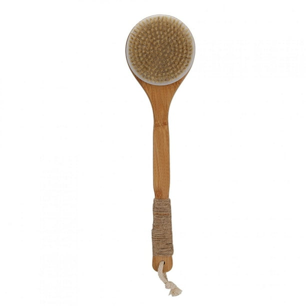 Cepillo de ducha corporal, cepillo para espalda de ducha, masajeador de espalda largo, cepillo de mango largo, rendimiento confiable