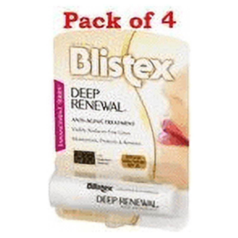 6 Pack Blistex Deep Renewal Lip Protectant, SPF 15 0.13 oz Each