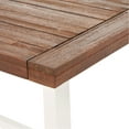 thumbnail image 4 of Wood & Metal - Sleek Frame & Acacia Top - Patio Space - Comfortable Seating for 8, 4 of 6