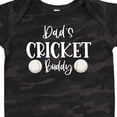 thumbnail image 4 of Inktastic Dad's Cricket Buddy Boys or Girls Baby Bodysuit, 4 of 5