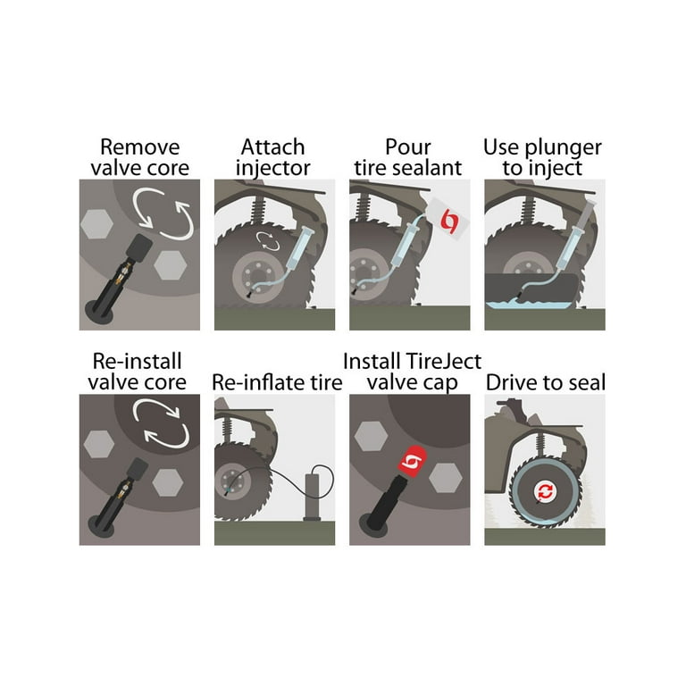 Fix a flat on lawn mower tire new arrivals