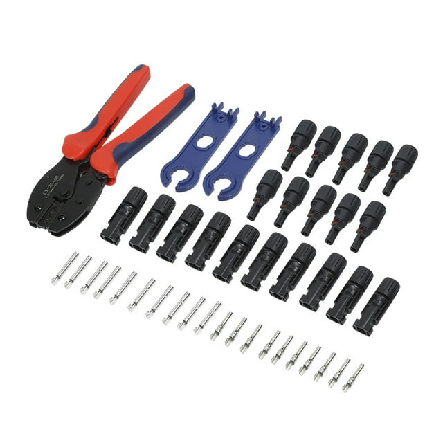 Kit Fotovoltaico MC4 LY-2546B + 10 Conectores + 1 Par de Llaves + Caja de Cartón