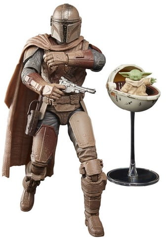 Star Wars The Black Series The Mandalorian and Grogu (Arvala-7)