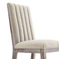 thumbnail image 6 of Maisonette French Vintage Tufted Fabric Dining Side Chairs Set of 2-EEI-6052-BEI, 6 of 7