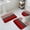 Red, variant on Orange Wooden Bath Mat 3 Piece Bathroom Rug Set, Grey Stripe Gradient Country Rustic Grain Non Slip Bath Rug Contour Mat and Toilet Lid Cover, Absorbent Shower Mats Soft Bath Rugs and Mats Sets