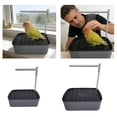 thumbnail image 5 of FTsdfkl Automatic Bird Bath for Cage Indoor Parrot Bath with Shower Water Circulated Controller Bird Cage Accessory for Parakeets Cockatiel African Grey Lovebird(9"L*6.1"W*2.6"H), 5 of 5