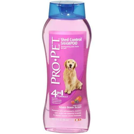 Pro Pet: Mixed Berry Scent Shed Control Shampoo, 20 fl oz 