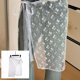 thumbnail image 5 of Ruifaya Falda de gasa con capas de encaje y falda cruzada con lazo, pantalones a juego con cordones, lote D3, 5 of 7