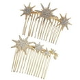 thumbnail image 4 of 2 piezas de cabello Combinación Mujeres Mujeres Dílames Cañón de cabello para niñas, 4 of 6