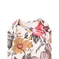 thumbnail image 2 of SUNSIOM Gigoteuse Florale pour Tout-Petit Bébé, Longue Robe Emmaillotage avec Haut + Ensemble Bandeau, 2 of 9
