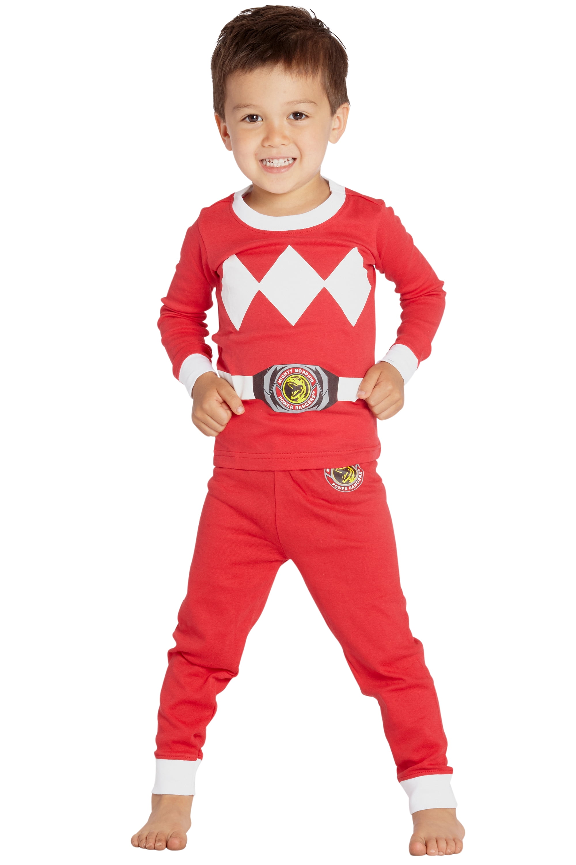 INTIMO Boys Mighty Morphin Red Ranger Pajama Set