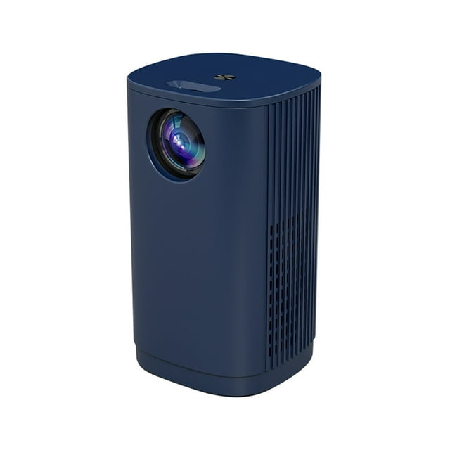 1080P HD Mini Portable WiFi Projector T30 with Built-in Speakers, Dual Wired/Wireless Screen Mirroring, Efficient Heat Dissipation, iOS/Android Compatibility, 16-100 Inch Display, ABS Material, US