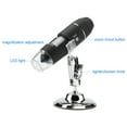 thumbnail image 3 of "Portable 1600X Digital Microscope with Adjustable LED Light & Stand for PCB Inspection & Jewelry Appraisal", 3 of 5