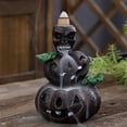 thumbnail image 4 of Boreal Craft Reverse Flow Incense Burner Resin Household Indoor Incense Burner Reflux Ornament Metallic Ornament Set Flute Ornament en Girls Ornament Third Christmas Ornament Q Christmas Ornament, 4 of 4