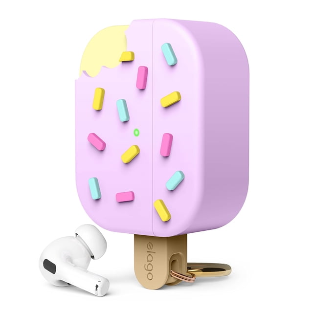 Funda Elago Ice Cream compatible con AirPods Pro 2 Blueberry