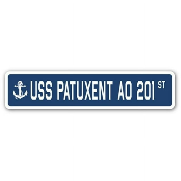 USS PATUXENT AO 201 Street Sign us navy ship veteran sailor gift