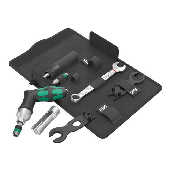 Wera 9524 Photovoltaic Mounting Tool Set
