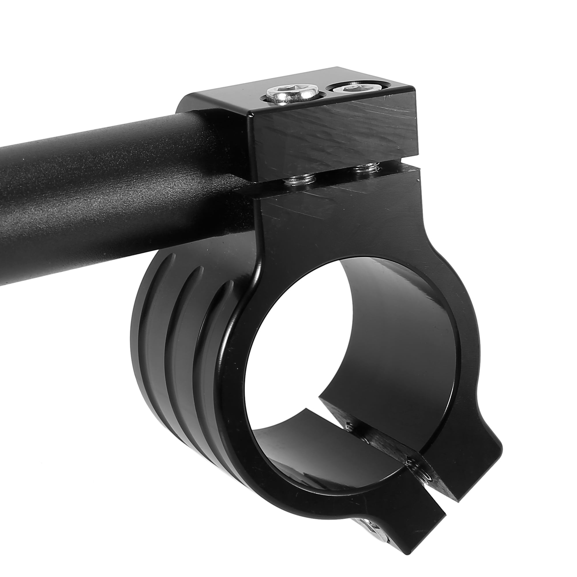 Unique Bargains 1 Pair 41mm Motorcycle Handlebar Adjustable Motorbike Motorcycle Handle Bar Universal Replacement Black