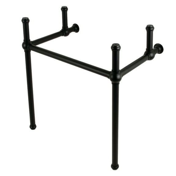 Kingston Brass VBH281833MB Brass Console Sink Legs, Matte Black