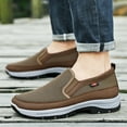 thumbnail image 2 of Oyedens Mens Hiking Shoes for Men Slip on Loafers Outdoor Athletic Trails Walking Trekking Sneakers, 2 of 5