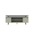 thumbnail image 2 of Mirella Low Wall Cabinet Wood Doors in Stone Gray, 2 of 5