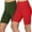 Red, variant on cfhntfmh 2 Pack Womens Biker Shorts High Waisted Yoga Shorts for Women Athletic Shorts for Running Gym and Workout