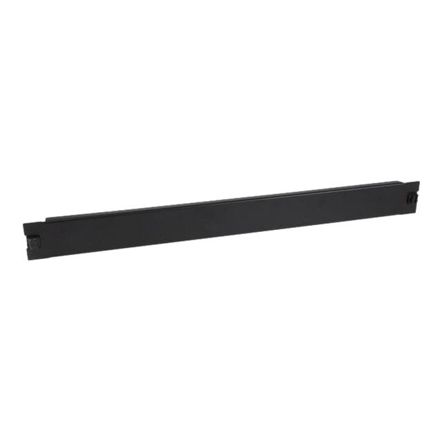 StarTech.com Blanking Panel - 1U - 19in - Tool-less - Steel - Black - TAA Compliant - Blank Rack Panel - Filler Panel (RKPNLTL1U) - Blank panel - front - black - 1U - 19" - for P/N: RK2433BKM, RK2537BKM, RK3236BKF, RK4236BKB, RK4242BK24, RK4242BK30, RKQMCAB12V2