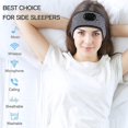 thumbnail image 2 of 3d Sleep Mask 2 Pack,eye Mask For Sleeping 3d Contoured Sleeping Mask Blackout Out Light - Blindfold Airplane With Ear Plugs, Night Masks With Travel, 2 of 5