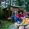 thumbnail image 6 of CLAM Quick-Set Pavilion 12.5 Ft Portable Outdoor Canopy Shelter, Green/Tan, 6 of 9