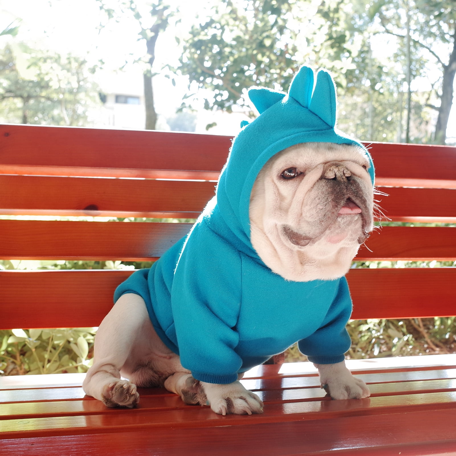 long sleeve dog hoodie