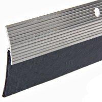 2 X 36" Heavy-duty Brushed Chrome Door Bottom, Thermwell, A79/36A