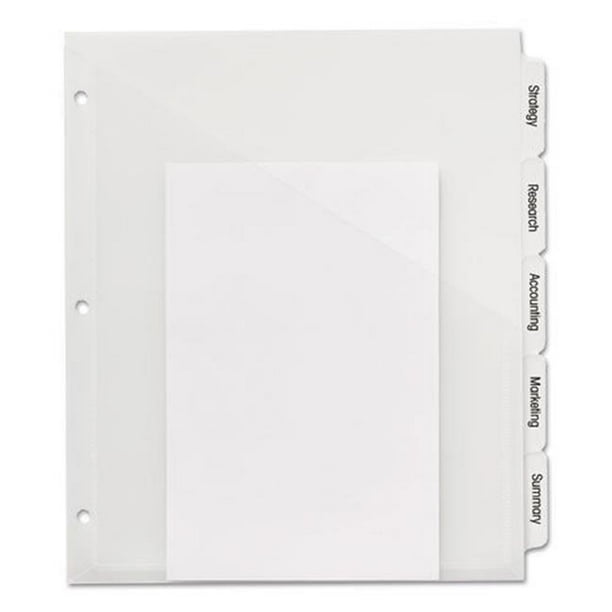 Storage Pocket Plastic Dividers