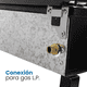 thumbnail image 4 of Estufa parrilla de anaquel Begônia Home & Deco A Gas 4 quemadores Acero rígido 50 x 50 x 85 cm, 4 of 5
