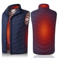 thumbnail image 3 of Lightweight Winter Warm Waistcoat Electric Heating Vest USB Charging Heated, 3 of 8