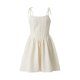 thumbnail image 1 of VISgogo Vestido sin mangas para mujer con color sólido, correas de espagueti ajustables Ropa de decoración plisada VISgogo moda, 1 of 9