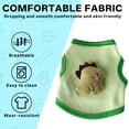 thumbnail image 4 of TELOLY Kitten Clothes,Polyester Puppy Clothes for 3.31-4.41 Lbs Kittens and Puppies,Dinosaur Cotton Breathable Dog Costumes for Small Dogs,Green,S, 4 of 7