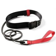 FINIS Stationary Cords Hip Belt - Heavy Resistance - Red