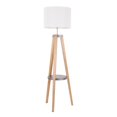 thumbnail image 1 of Lampadaire milieu-du-siècle Compass, par LumiSource, 1 of 8