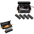 thumbnail image 1 of IP54 Large Outdoor Electrical Box with 6 Pack IP44 Outdoor Extension Cord Safety Cover, Waterproof Electrical Connection Box, Weatherproof Box Protect Power Strip, Outlet, Plug, Socket, Timer,, 1 of 5